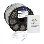 LED лента 220В, 13*8 мм, IP67, SMD 5050, 60 LED/m RGB, без устан.набора в комплекте