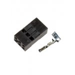 BLD-6, гнездо на кабель шаг 2.54мм 2x3 с контактами