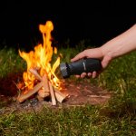 Фонарь с аккумулятором и встроенным зарядным устройством, зарядка напрямую от сети (евророзетка) 220 В