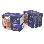 НИТЬ flashing (каждый 5-ый) 10м, черный ПВХ, 100 LED ТЕПЛЫЙ БЕЛЫЙ, соединяется, 230В (нужен шнур питания  303-500/303-500-1)