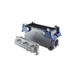 EBM24PD14, Розетка, 4-фиксатора, боковой ввод, для панели, 24 полюса, 16А