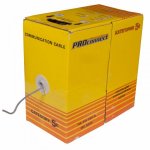 Кабель FTP 4 x 2 x 0,41 мм, cat 5, (бухта 305м)  PROCONNECT LIGHT