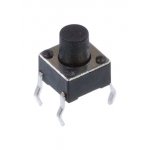 KAN0611-0701D GP, кнопка тактовая 6х6 h=7мм (0670HIM-130G-G)