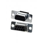 164531-4, D-SUB розетка на кабель 9 контактов обжим HDP20 (к 167292-1)