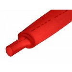 Термоусадка  30,0 / 15,0 мм, красная (упак. 10 шт. по 1 м)  REXANT