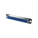 DHS-62F, гнездо D-SUB 62 pin пайка на кабель высокой плотности