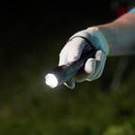 Фонарь ручной сверхъяркий 5 Вт, регулируемый фокус, алюминий, 3 х ААА