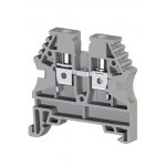 AVK4 (серый), 304130RP Клеммник на DIN-рейку 4мм.кв.