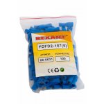 КЛЕММА ПЛОСКАЯ полностью изолированная гнездо - 5 мм 1.5-2.5мм² (РППи-м 2.5-(4.8) / FDFD2-187(8))  REXANT