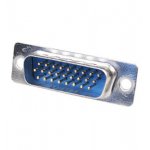 DHS-26M, вилка D-SUB 26 pin пайка на кабель высокой плотности