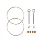 Комплект подвесов, трос Ø 0,85 мм, длина 1 м (комплект 2 шт)