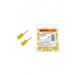 SQ0545-0003, Наконечник круглый штыревой НкИш 4,0-6,0 желтый (уп.100шт)