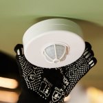 Датчик движения потолочный ДДП 02, 120°/360°,1200Вт,10-2000Лк, 2-6 м,10-420 сек REXANT