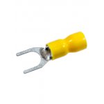 НВИ 6.0 6, наконечник вилочный изолированный под винт М6 на провод 2.5-6.0