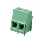 XY128V-A-2P-5.0, клеммник винтовой 2 контакта 5мм (DG128V-5.0-02P)