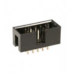 BH-10(IDC-10MS), вилка на плату шаг 2.54мм прямая (аналог DS1013-10SSIB1-B-0)