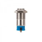 Кнопка  антивандальная Ø12  Б/Фикс (2с) (ON)-OFF выпуклая (A12-B2) REXANT