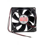 Y-Y8025Н24S, вентилятор 24В 80х80х25мм (аналог JL8025H24S) подшипник скольжения клеммы