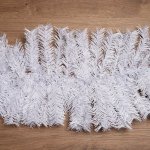 Белоснежный еловый шлейф 2,7м  Ø  36 см