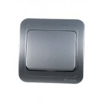 23401 ВЫКЛЮЧАТЕЛЬ  СКРЫТ.УСТ.1 КЛ. (СЕРЕБ.)