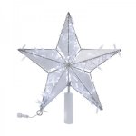 Светодиодная фигура «Звезда» 50 см (с трубой и подвесом), 80 светодиодов, белый