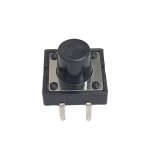1210-12129.00, Кнопка тактовая, 12х12мм, h=9мм