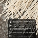 Стяжка нейлоновая 350 x 4,8 мм, белая (упак. 100 шт)  PROconnect