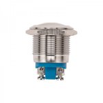 Кнопка  антивандальная Ø19  Б/Фикс (2с винт) (ON)-OFF сфера (PBS-28В, A19-A2) REXANT