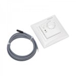 Терморегулятор механический RX-308B (белый) REXANT (совместим с Legrand серии Valena)