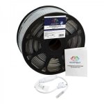 LED лента 220В, 10*7 мм, IP67, SMD 2835, 60 LED/m БЕЛАЯ (6000 K), без устан.набора, предлагаем 142-801