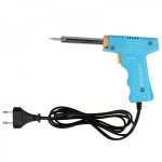 Набор для пайки № 5 (паяльник импульсный 30/70 Вт, оловоотсос, подставка, припой) (ZD-303-A) REXANT