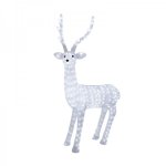 Акриловая светодиодная фигура "Северный олень" 130 см, 380 светодиодов