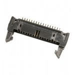 IDCC-34MS(SCM-34), вилка на плату шаг 2.54мм с защелками