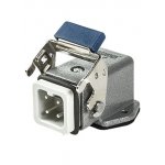 EBM04FE46, Вилка, 4 полюса, 10А, нижний ввод