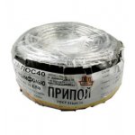 Припой ПОС40 ТР 3.0мм бухта 1 кг