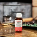 Флюс для пайки REXANT, ЛТИ-120, 30 мл, с кисточкой, флакон