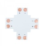 Плата соединительная (X) для одноцветных светодиодных лент шириной 10 мм