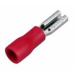 КЛЕММА ПЛОСКАЯ изолированная гнездо - 3.8мм 0.5-1.5мм² (РПи-м 1.5-(2.8) / РПИм 1,25-250 / FDD1.25-110(5))  REXANT