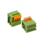 XY123V-4P-2.54mm, клеммник 4 контакта