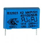 B32923C3224M, B32923C3224M000, X2конд 0.22uF 20% 305Vac