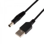 Кабель USB штекер - DC разьем питание 2,1х5,5 мм, длина 1,5 метра  REXANT
