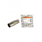 SQ1809-0022, Переходник гнездо F - штекер TV б/п