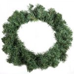 Еловый венок Ø 45см, ПВХ