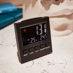 Метеостанция комнатная REXANT DIY1562 с ЖК дисплеем