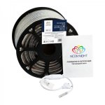 LED лента 220В, 13*8 мм, IP67, SMD 5050, 60 LED/m БЕЛАЯ (6000 K), без устан.набора