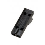 104257-1, 02 MTE RCPT HSG SR LATCH .100 розет на кабель 2 контакта шаг 2,54мм AMPMODU