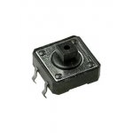 1273HIM-160G-G, кнопка тактовая 12х12 h=7мм (аналог DTS-24N SWT9)