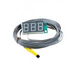 STH0014UY, встр.цифр.термометр,с датч.,ульт.-ярк. желт.инд.,-55 С+125 C