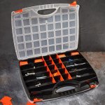 Ящик пластиковый универсальный  (двойной) Proconnect 425х330х85 мм (ЕД-40)