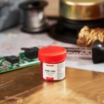 Флюс-гель для пайки REXANT, TT KELLER индикаторный, 20 мл, банка